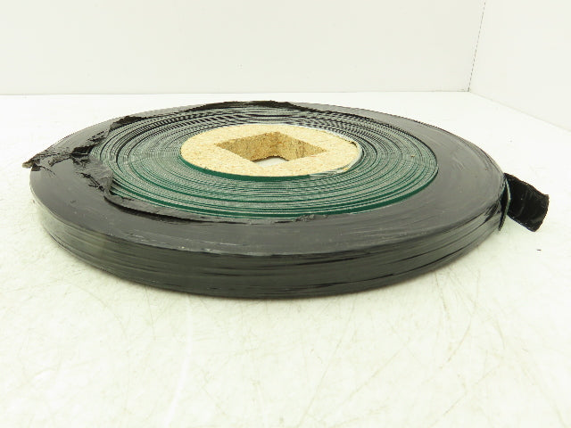 Shingle Belting E6/GT12A Flat Conveyor Belt 20mm x 165' Green Machine Tape