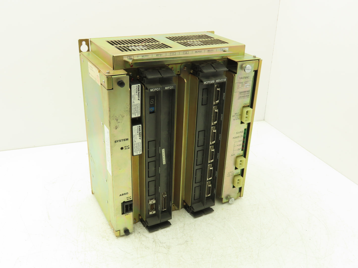 Yaskawa JZNCU-MRK12-1E Chassis Machine Axis Motion Control Boards Modules