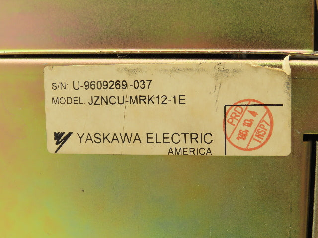 Yaskawa JZNCU-MRK12-1E Chassis Machine Axis Motion Control Boards Modules