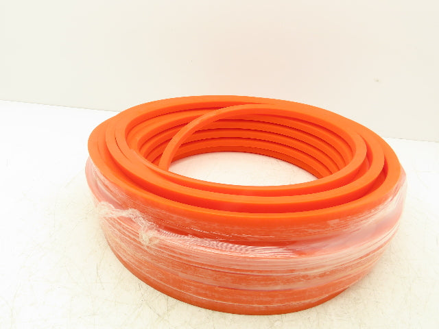 Fenner Drives 1032047 Eagle Orange 85 Polyurethane V-Belting B/17 Profile 92'