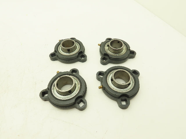 Hub City SB206-20G B250RX1 1/4S 3-Bolt Flange Block 1-1/4" Bore Shielded Lot of4