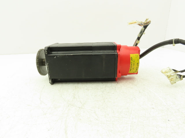 Fanuc A06B-0371-B175 AC Servo Motor .3kW 90v 3Ph 3000RPM Encoder A860-0360-T001