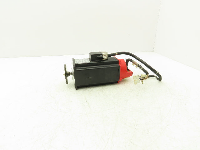 Fanuc A06B-0371-B175 AC Servo Motor .3kW 90v 3Ph 3000RPM Encoder A860-0360-T001