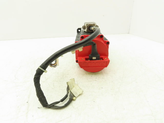 Fanuc A06B-0371-B175 AC Servo Motor .3kW 90v 3Ph 3000RPM Encoder A860-0360-T001