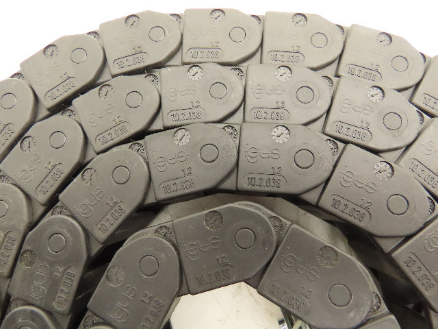 Igus 10.2.038 Energy Chain Cable Carrier 1" x 11/16" 75" Length