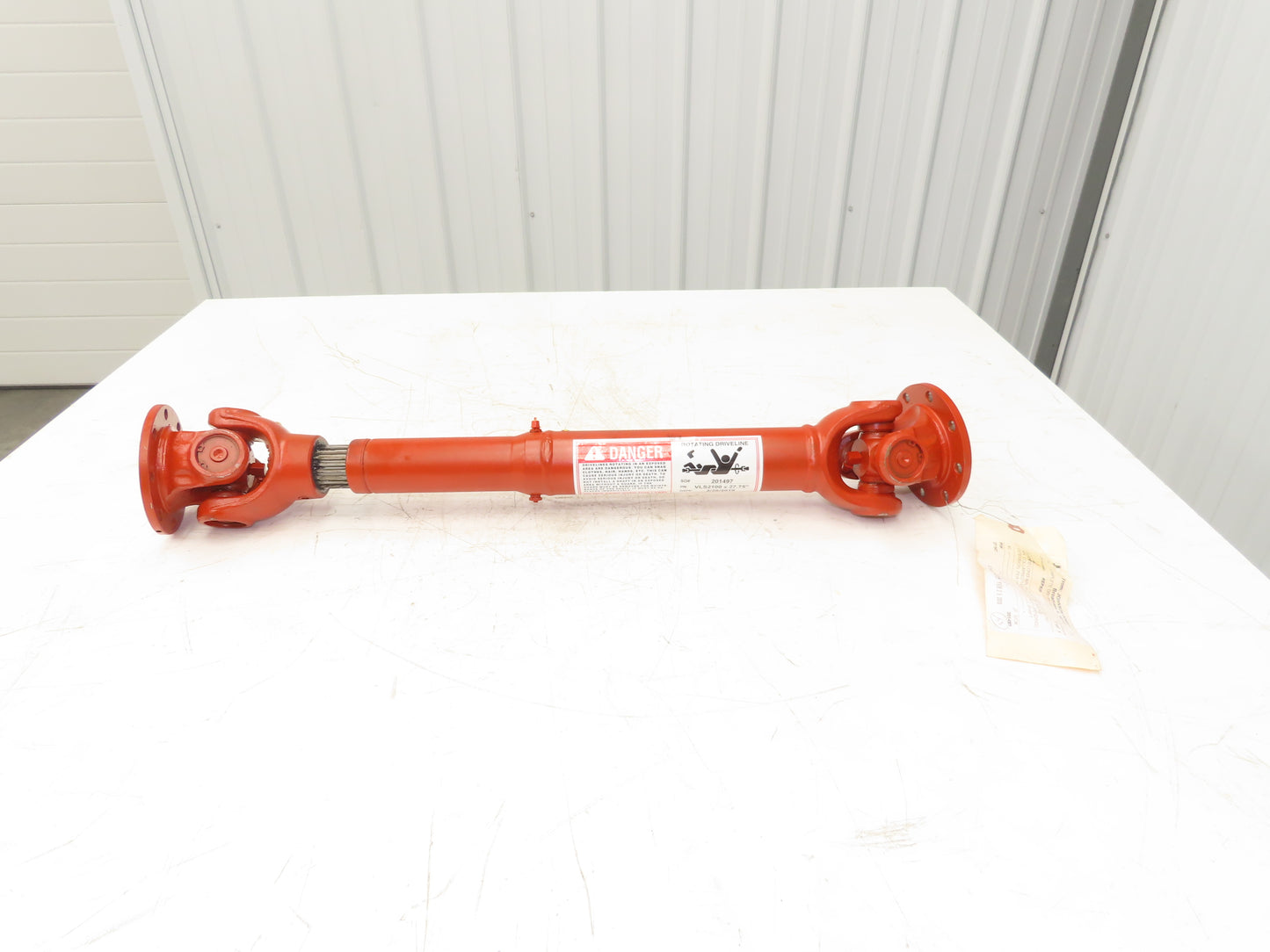 Johnson Power Drive Shaft 27.75"-37.2" Length 4" Slip Yoke U-Joint Both Ends