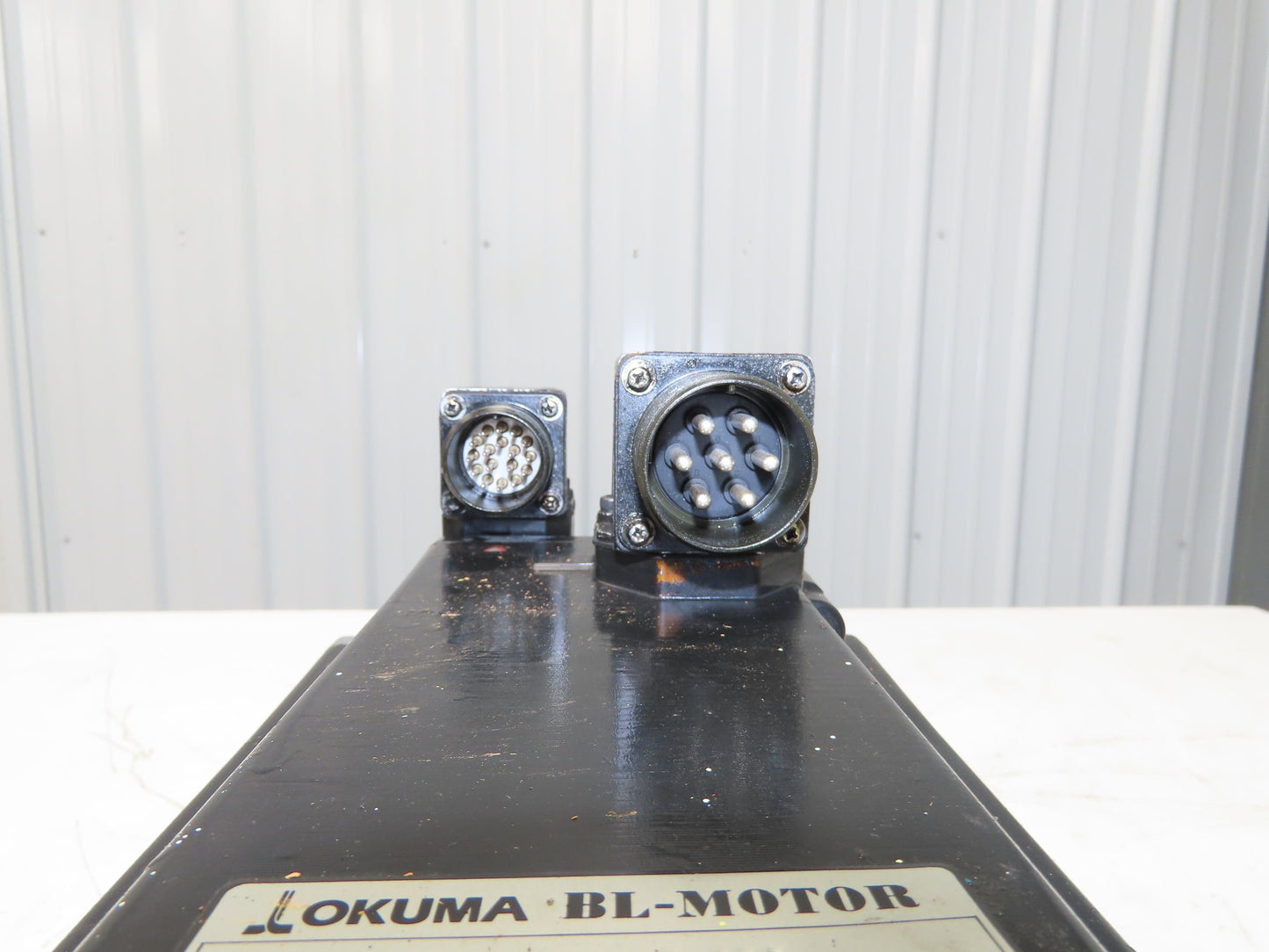 Okuma BL-MC400E-15S AC Servo Motor 6kW 1500 RPM 145V 3PH