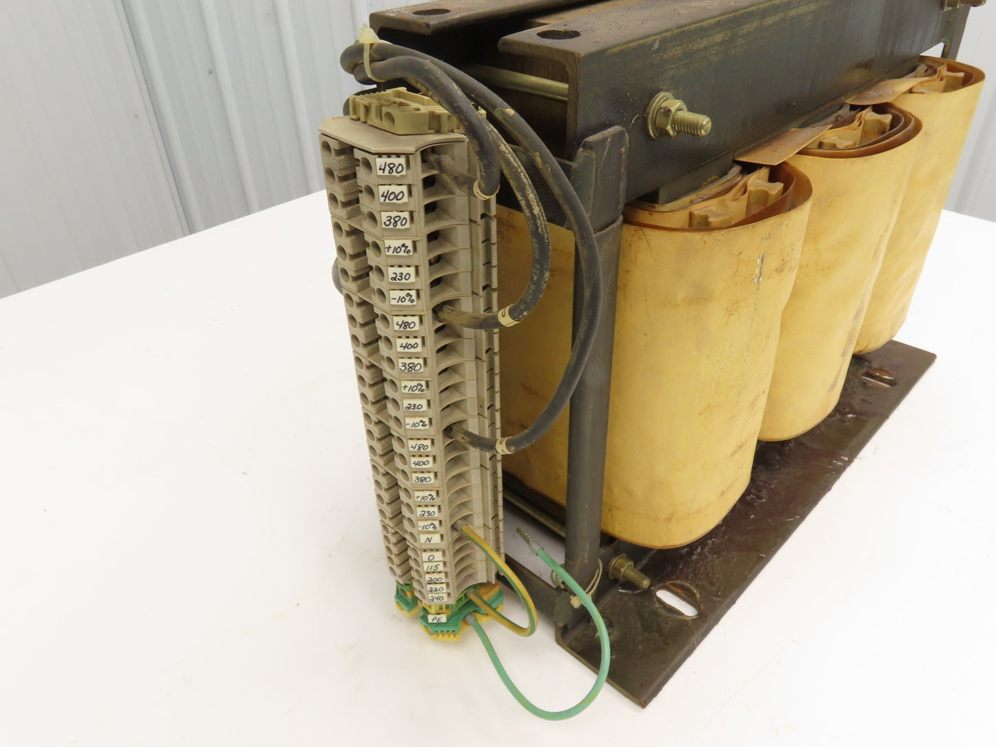 Rofin Sinar J12582 Stepdown Transformer 3Ph 25kVA 480..230 HV 240..115 LV
