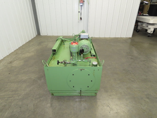 Rexroth 2-Pump Hydraulic Power Unit 55 Gallon Tank 9 GPM 3500 PSI 4Hp 460V 3PH