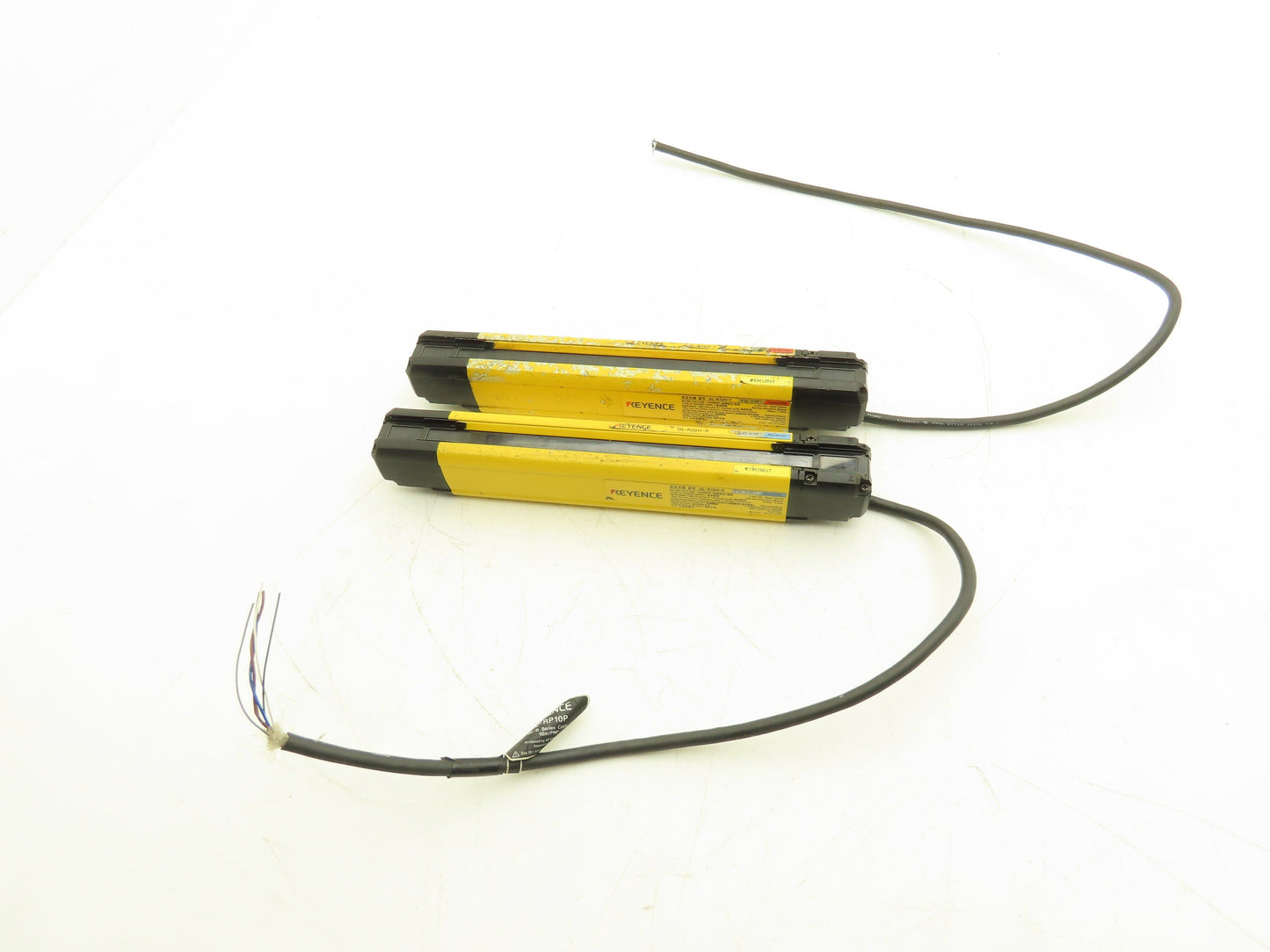 Keyence GL-R12H Safety Light Curtain Transmitter & Receiver Set 25mm x 220mm 15m