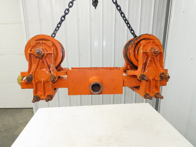 Cleveland Tramrail Underhung Bridge Crane Hoist Trolley End Truck WA 5" Wheels