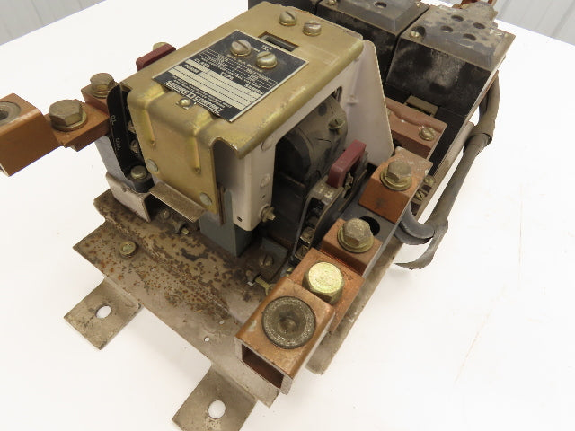 Square D GO 1 Motor Starter Class 8536 Ser C NEMA Size 5 600V 200Hp 4AWG-500MCM