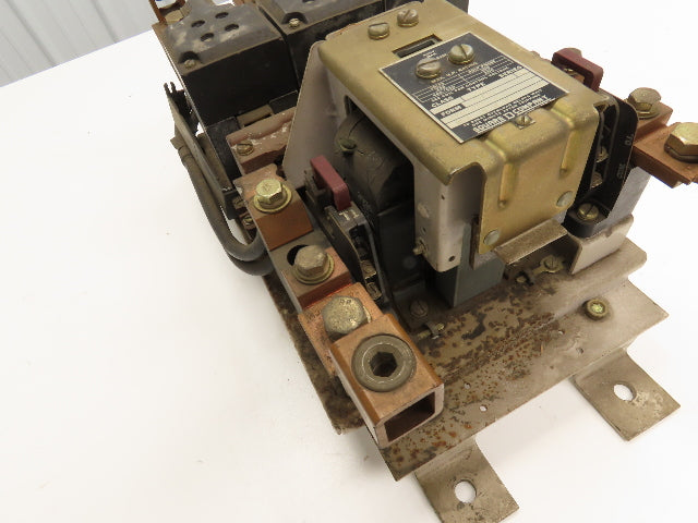 Square D GO 1 Motor Starter Class 8536 Ser C NEMA Size 5 600V 200Hp 4AWG-500MCM