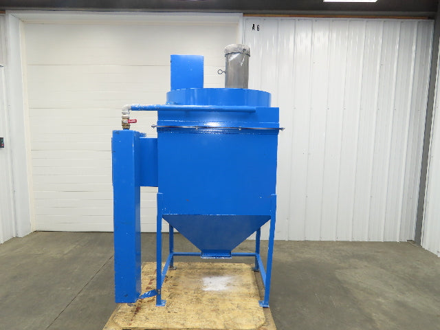 60 Gallon Dust Collector Baghouse Receiver 7.5Hp 16" Blower w/ Blowoff Filters