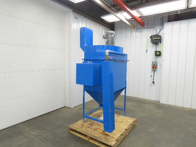 60 Gallon Dust Collector Baghouse Receiver 7.5Hp 16" Blower w/ Blowoff Filters