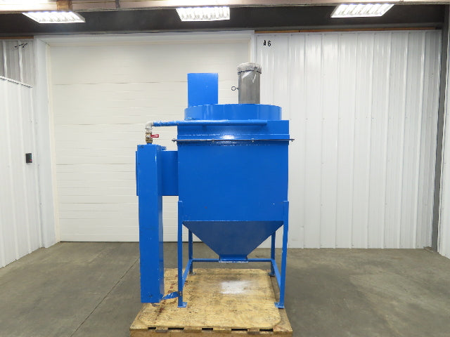 60 Gallon Dust Collector Baghouse Receiver 7.5Hp 16" Blower w/ Blowoff Filters