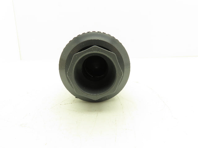 NIBCO U45BC V Check Valve 1 1/4" Chemtrol Body 1 1/2" End Fittings Glue And NPT