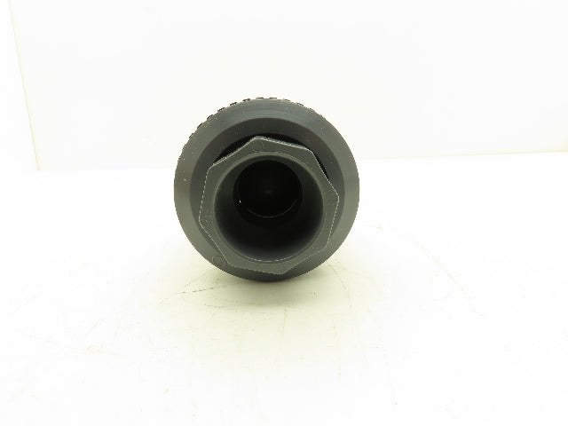 NIBCO U45BC V Check Valve 1 1/4" Chemtrol Body 1 1/2" End Fittings Glue And NPT