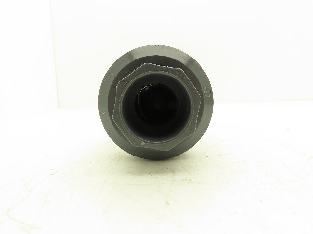 NIBCO U45BC V Check Valve 1 1/4" Chemtrol Body 1 1/2" End Fittings Glue And NPT