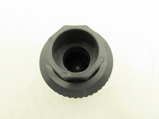 NIBCO U45BC V Check Valve 1 1/4" Chemtrol Body 1 1/2" End Fittings Glue And NPT