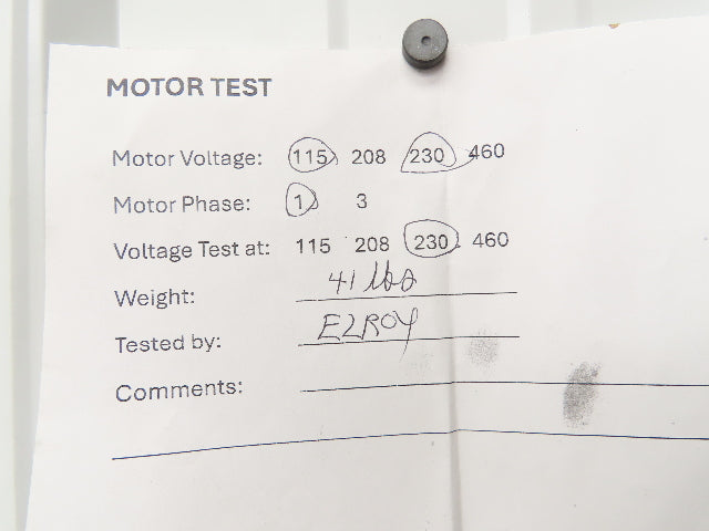Gast R4110-2 Regenair Regenerative Blower Vacuum Pump 1Hp 3450rpm 115/230v 1ph