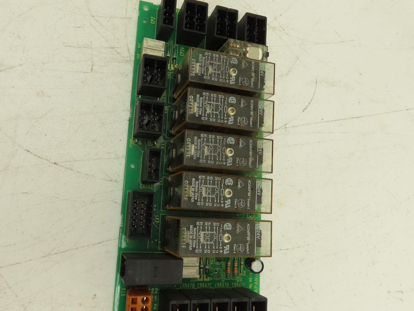 Fanuc A20B-1007-0490/02A Relay Control Circuit Board