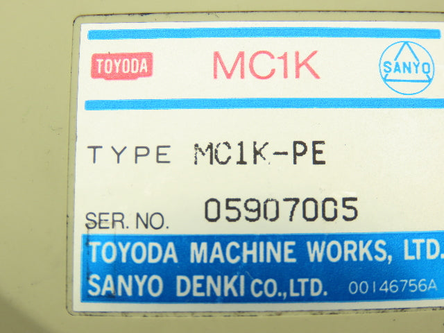 Toyoda 00146756A MC1K-PE Teach Pendant
