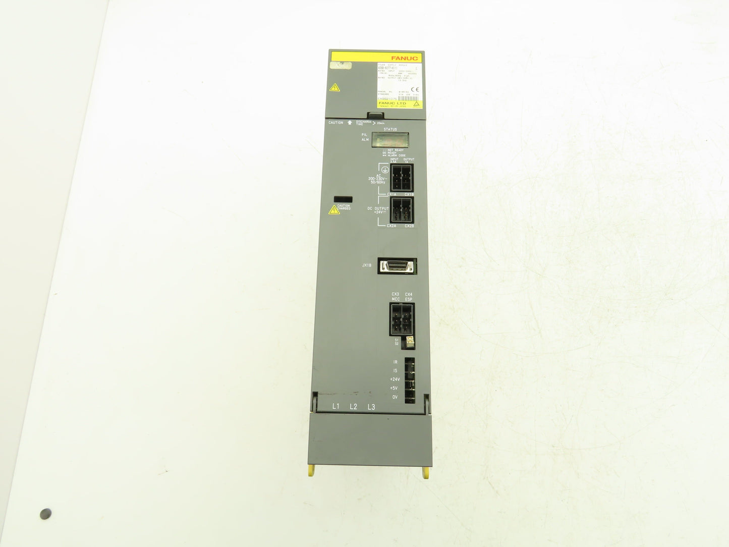 Fanuc A06B-6077-H111 Power Supply Module 200-230V 49A In 283-325V 13.2kW Out