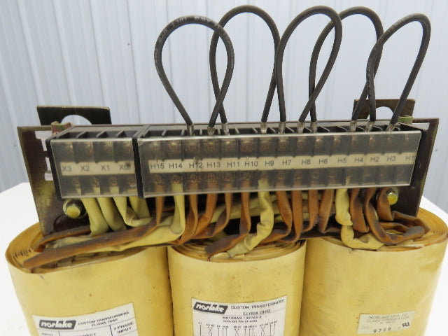 Motoman 132765-3 Stepdown Transformer 4.5kVA 3Ph HV 240/480/575 LV 208