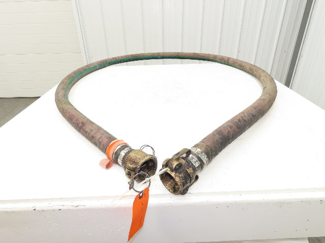Boston Chemcat 1.5"ID x 12' Petroleum Chemical Transfer Hose Camlok End