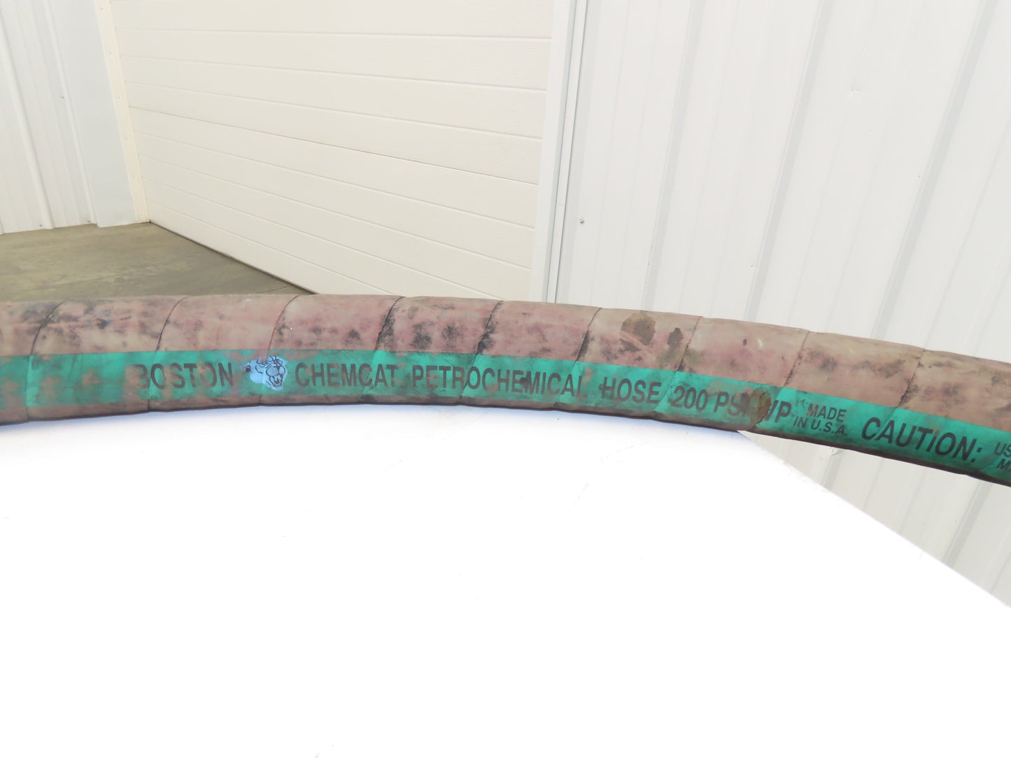 Boston Chemcat 1.5"ID x 12' Petroleum Chemical Transfer Hose Camlok End
