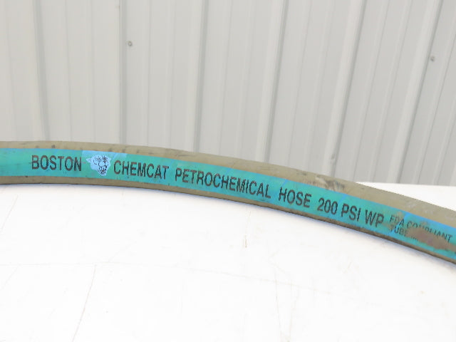 Boston Chemcat 1"ID x 12' Petroleum Chemical Transfer Hose Camlok Ends