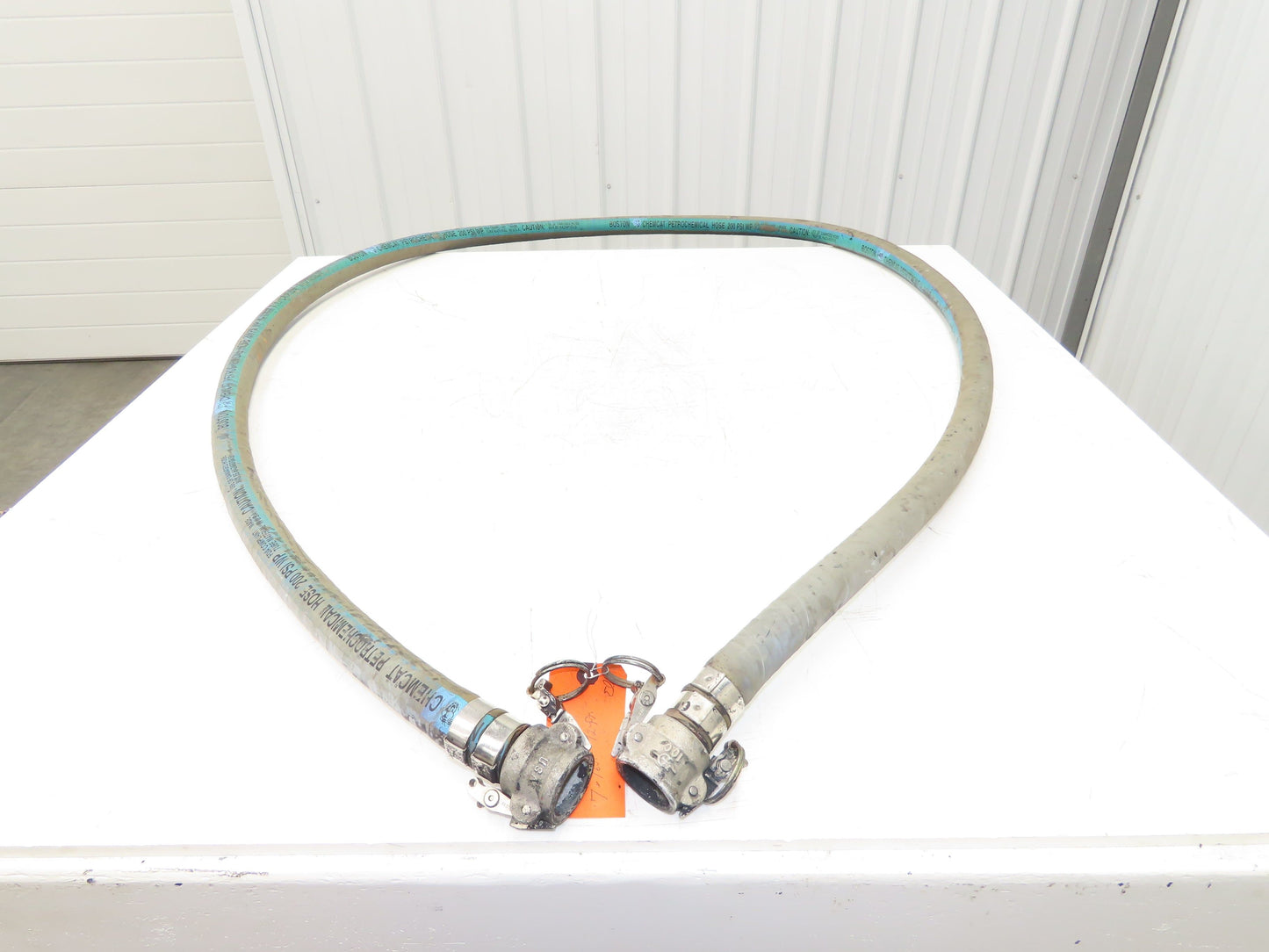 Boston Chemcat 1"ID x 12' Petroleum Chemical Transfer Hose Camlok Ends