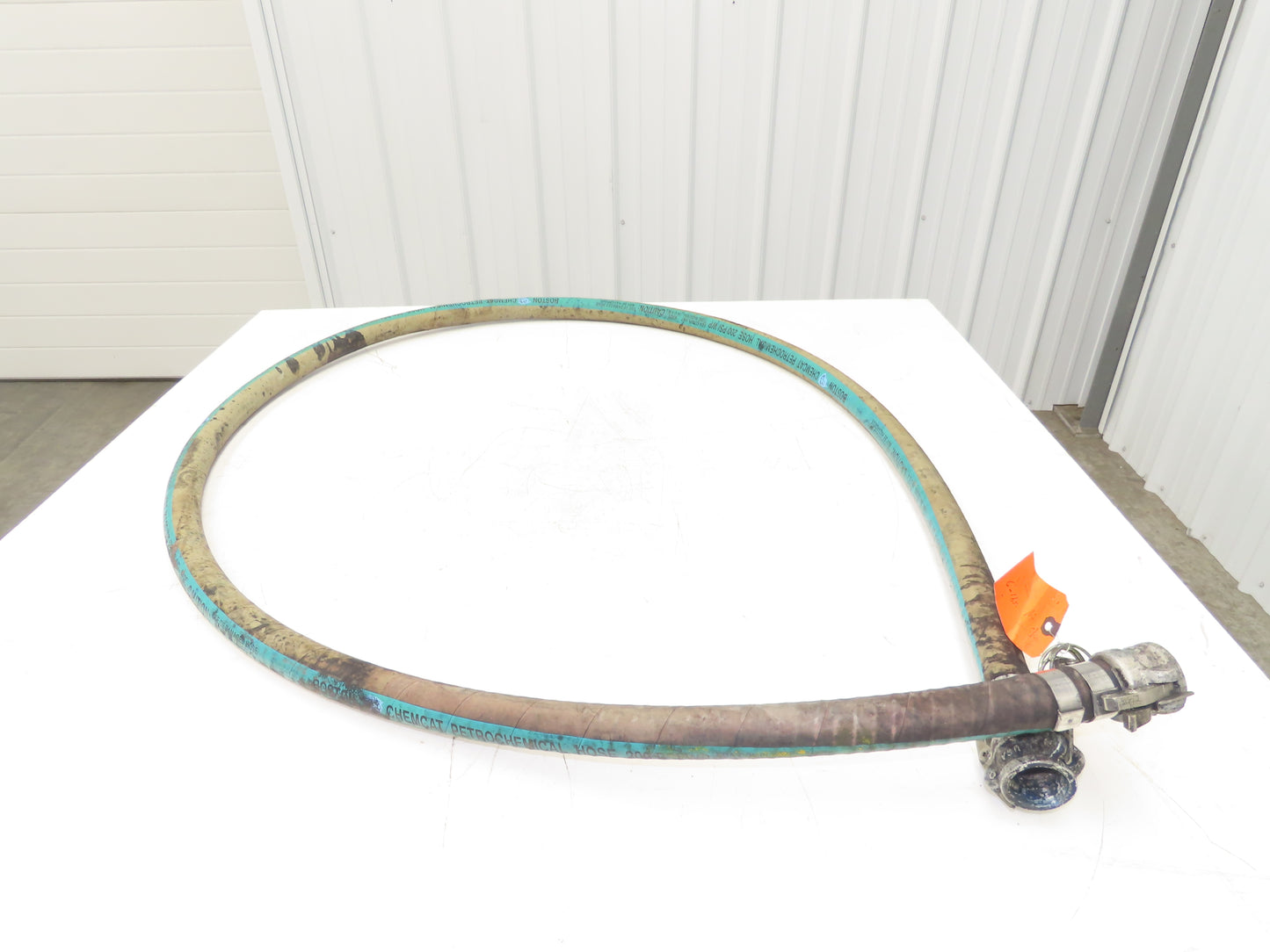 Boston Chemcat 1"ID x 10' Petroleum Chemical Transfer Hose Camlok Ends