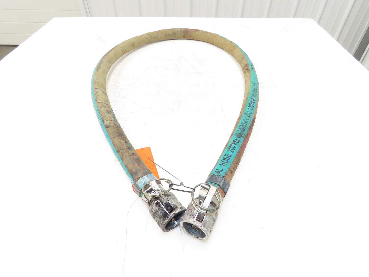 Boston Chemcat 1"ID x 6' Petroleum Chemical Transfer Hose Camlok Ends