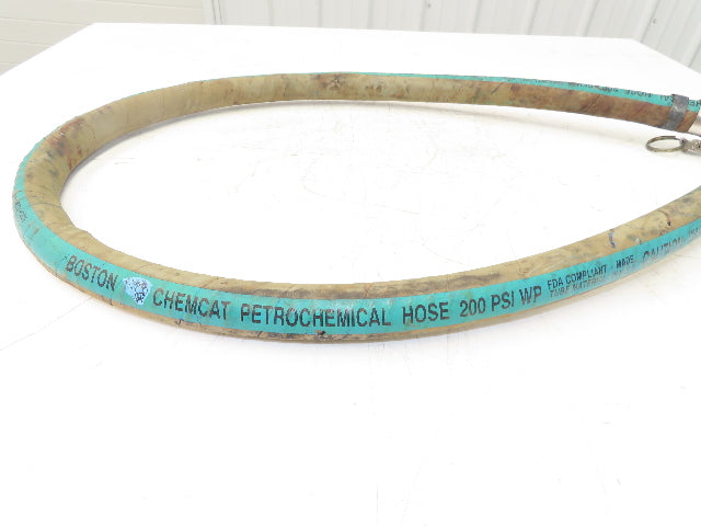 Boston Chemcat 1"ID x 6' Petroleum Chemical Transfer Hose Camlok Ends
