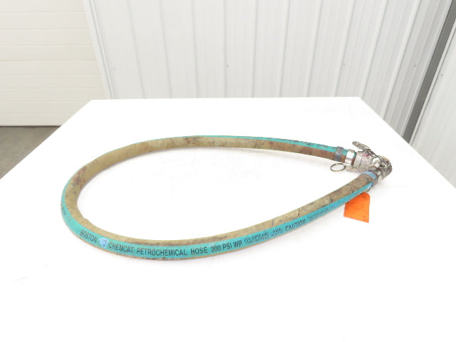 Boston Chemcat 1"ID x 6' Petroleum Chemical Transfer Hose Camlok Ends