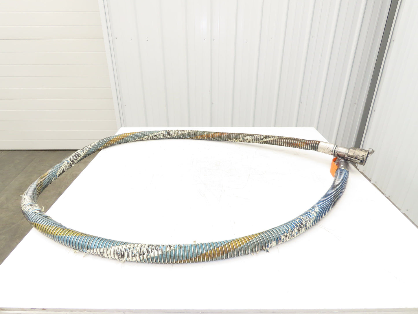 Wilcox 1.5"x 12' Flexible Chemical Transfer Hose Camlok Ends 316SS