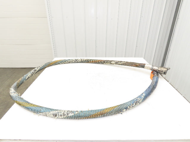 Wilcox 1.5"x 12' Flexible Chemical Transfer Hose Camlok Ends 316SS
