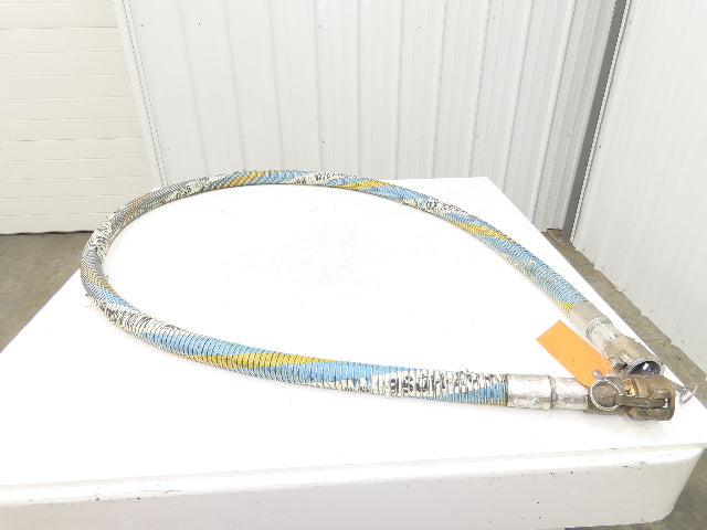 Wilcox 1.5"x 12' Flexible Chemical Transfer Hose Camlok Ends