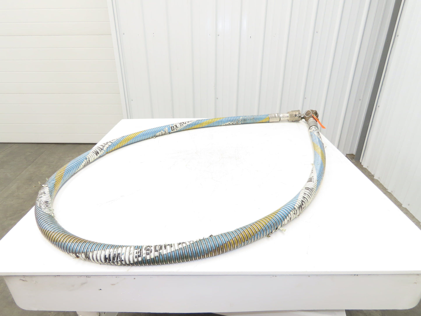 Wilcox 1.5"x 12' Flexible Chemical Transfer Hose Camlok Ends