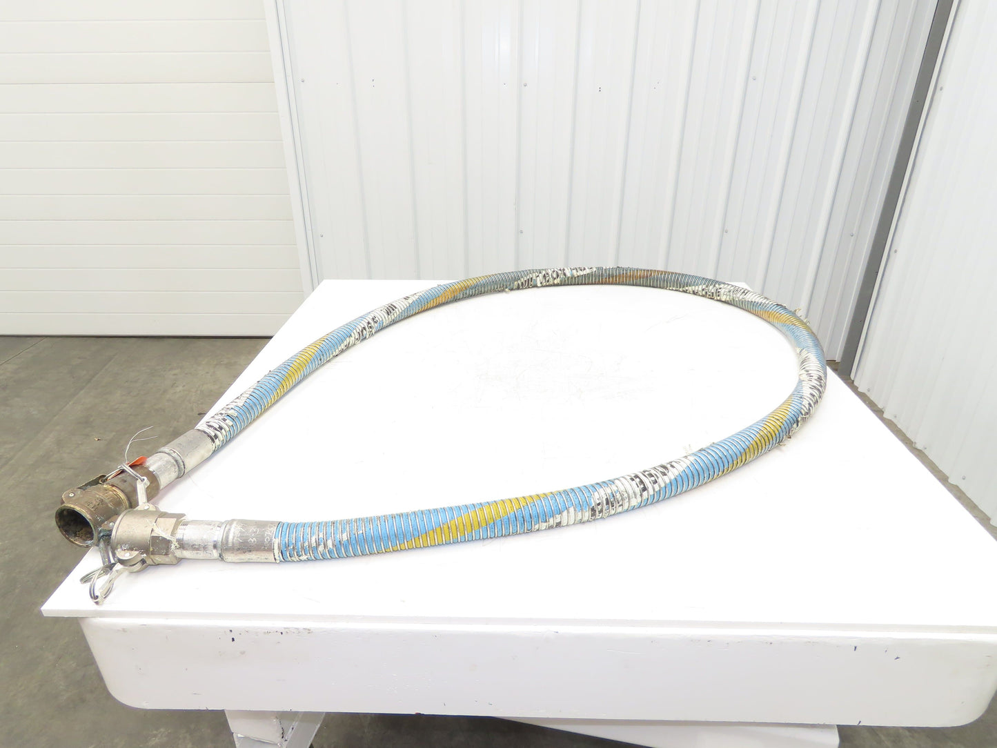 Wilcox 1.5"x 12' Flexible Chemical Transfer Hose Camlok Ends