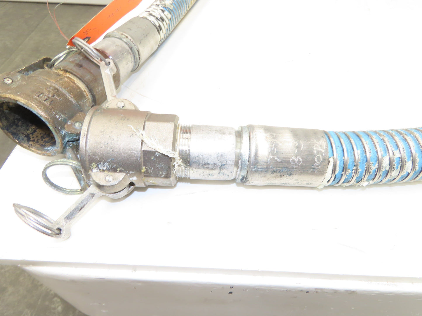 Wilcox 1.5"x 12' Flexible Chemical Transfer Hose Camlok Ends