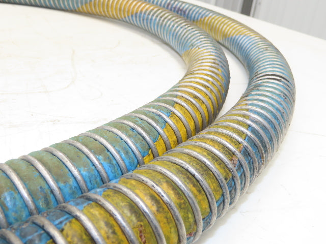 1"ID x 14' Flexible Chemical Transfer Hose Camlok Ends