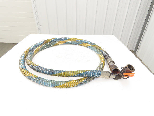 1"ID x 14' Flexible Chemical Transfer Hose Camlok Ends
