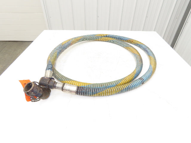1"ID x 14' Flexible Chemical Transfer Hose Camlok Ends