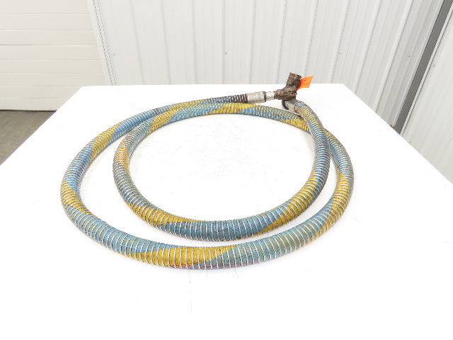 1"ID x 14' Flexible Chemical Transfer Hose Camlok Ends