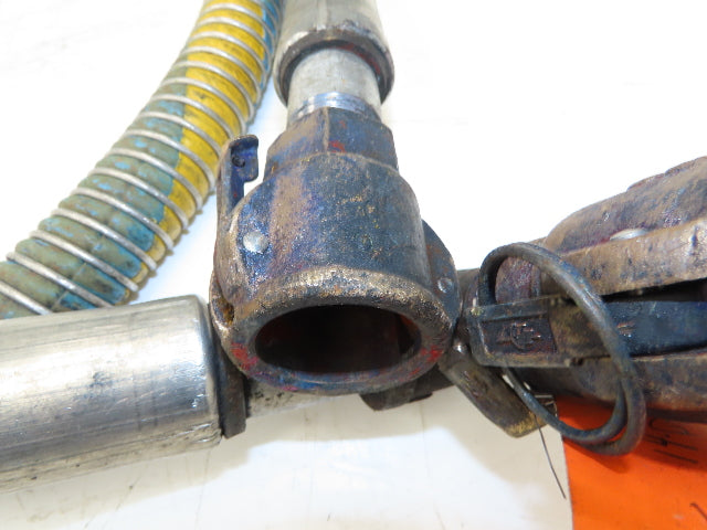 1"ID x 14' Flexible Chemical Transfer Hose Camlok Ends