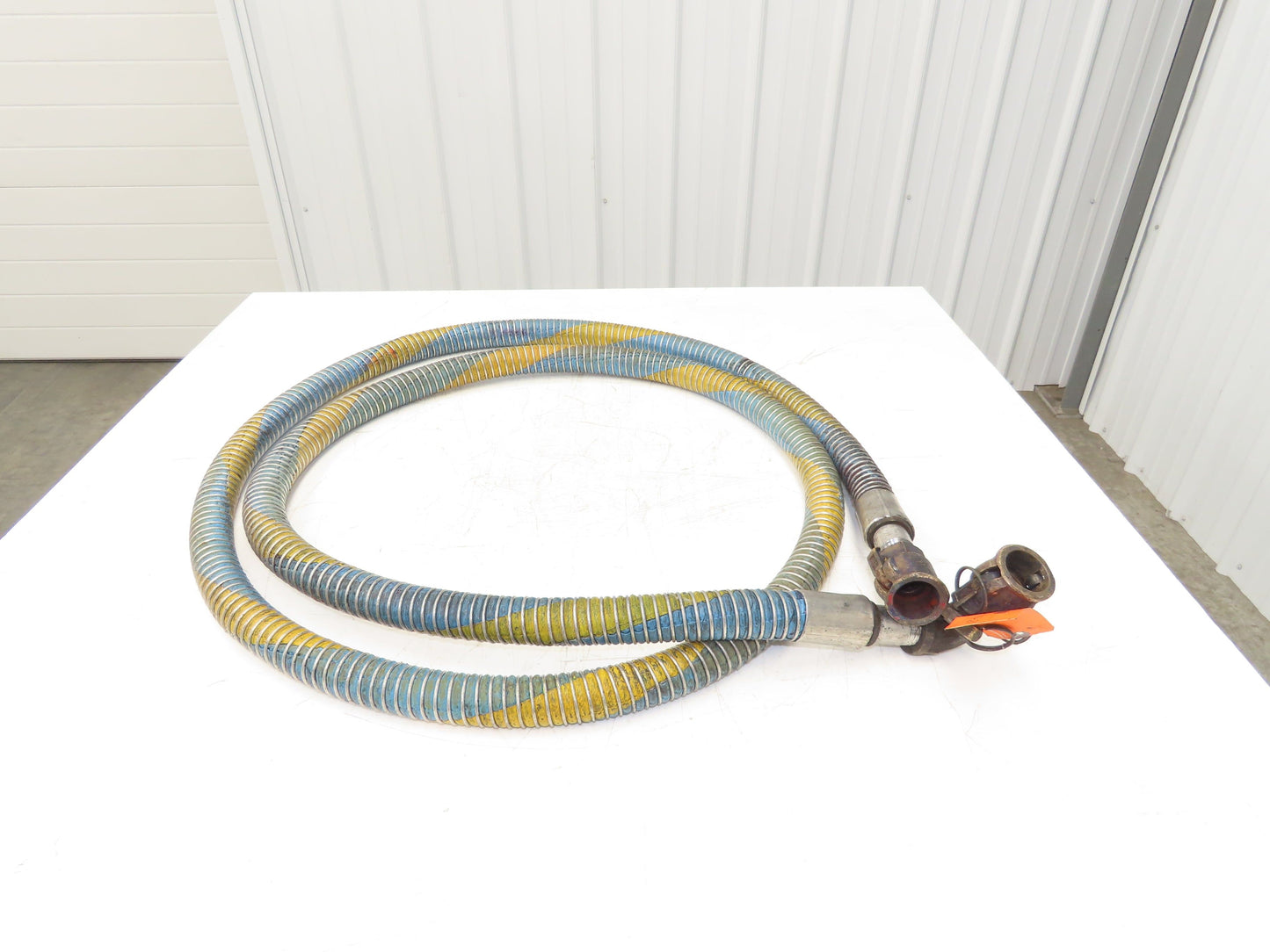 1"ID x 14' Flexible Chemical Transfer Hose Camlok Ends