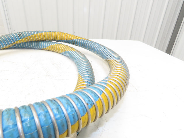 1"ID x 10' Flexible Chemical Transfer Hose Camlok Ends
